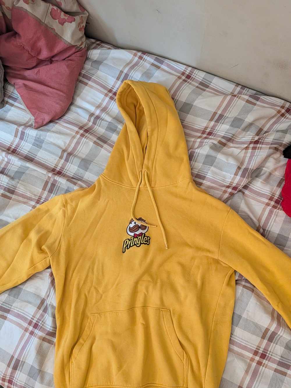 Pringle Women's Mustard Yellow Hoodie Sweater